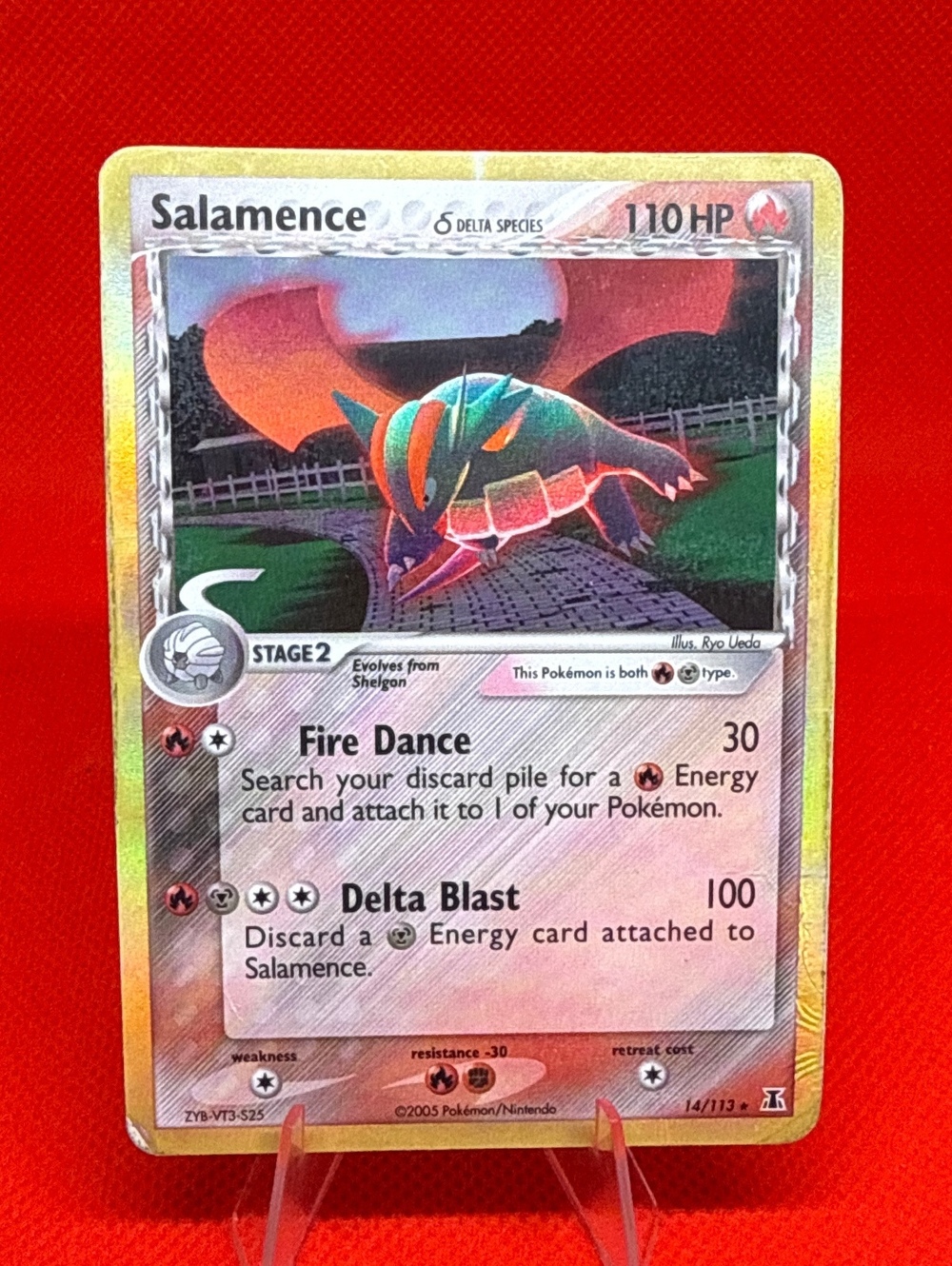 Salamence (Delta Species) 14/113 Delta Species Reverse Holo